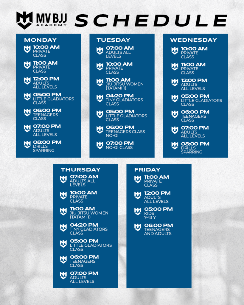 MV - Schedule